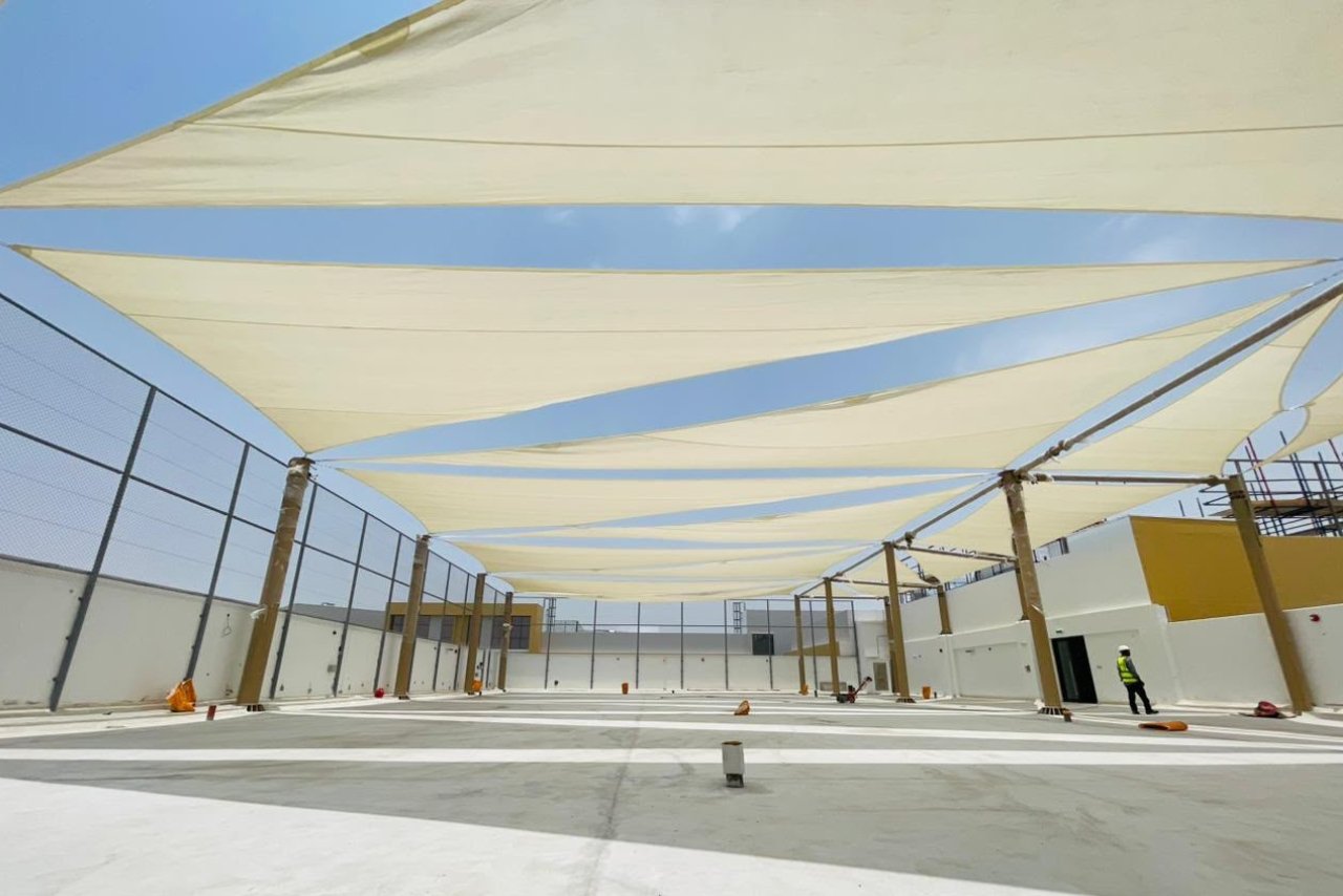 Waterproof shade structures UAE